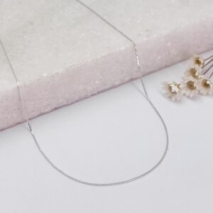 Corrente Prata Veneziana Importada 50 cm