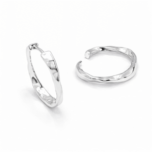 Brinco Prata Argola Torcida