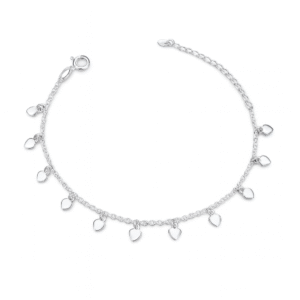 Pulseira Prata 11 Medalhas Pequenas